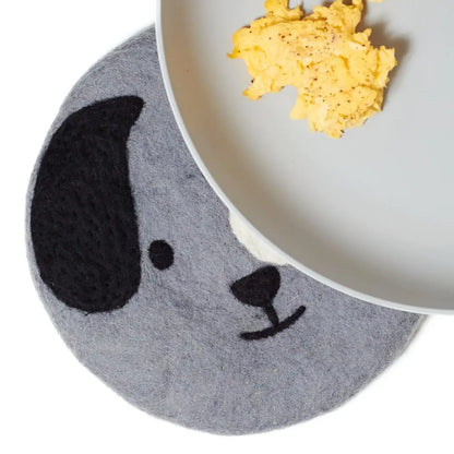 Wool Dog Trivet