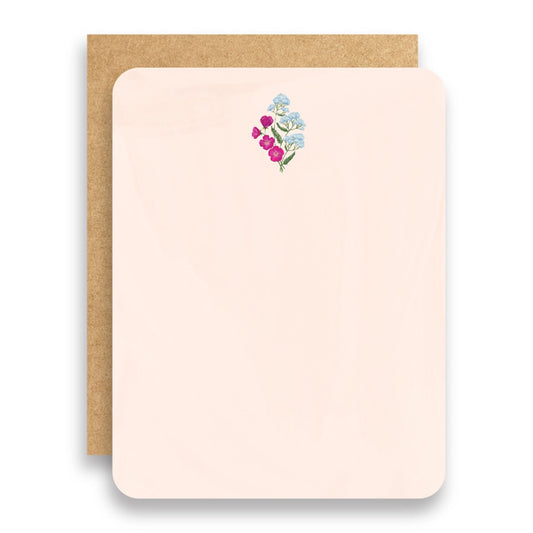 Vintage Blooms Flat Notecards