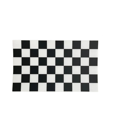 Flags for Good Indianapolis 500 Checkered Flag Sticker