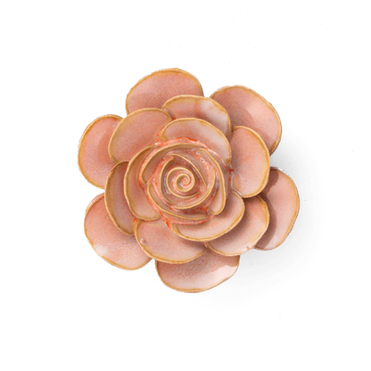Pink Ranunculus Ceramic Flower