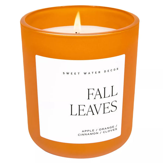 Fall Leaves Soy Candle