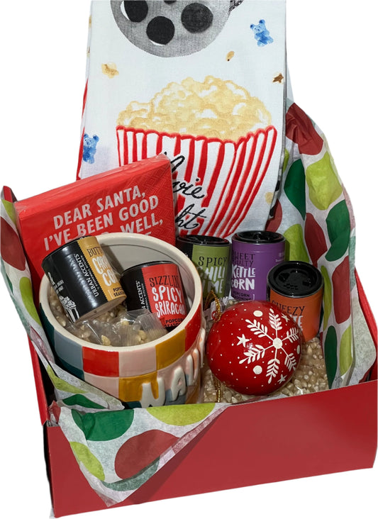 Christmas Gift Box- Popcorn