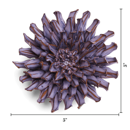Japan Ceramic Flower Lilac Spider Mum