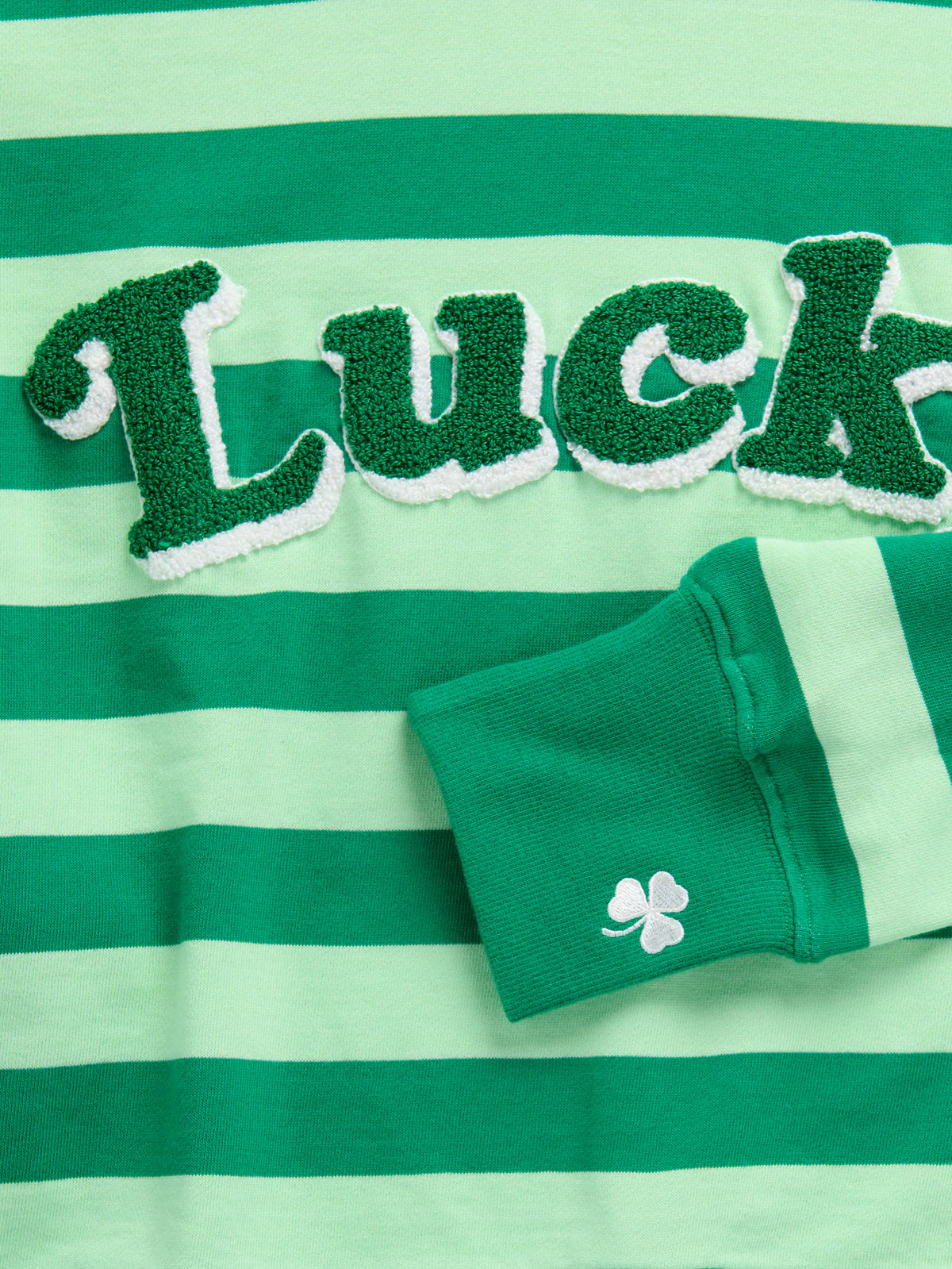 Striped Lucky Sweatshirt