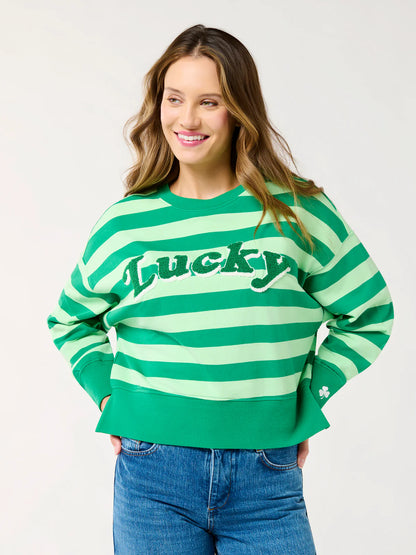 Striped Lucky Sweatshirt