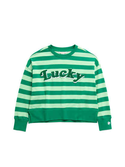 Striped Lucky Sweatshirt