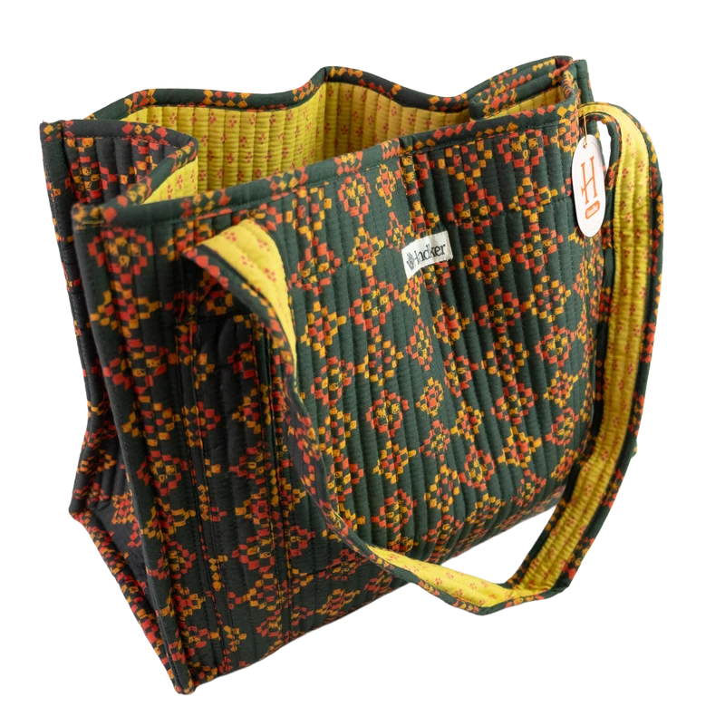 Handker Quilted Tote
