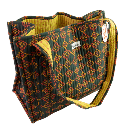 Handker Quilted Tote