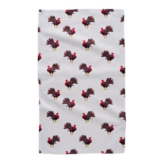 Turkey Trot Tea Towel