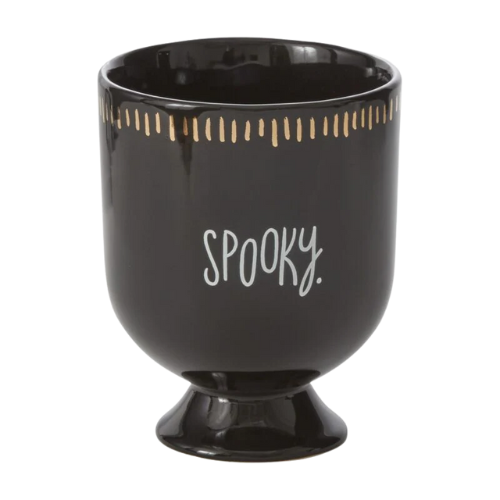 Spooky Footed Pot