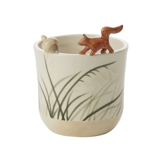 Autumn Critter Pot