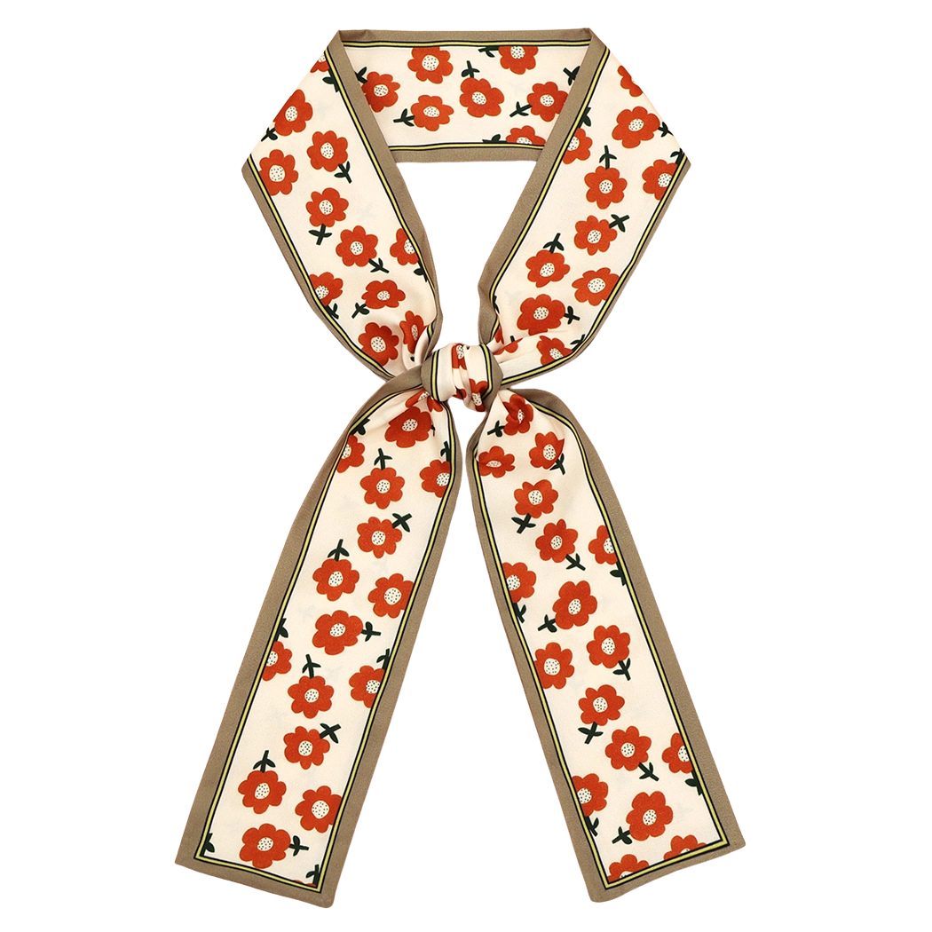 Silky Skinny Scarf