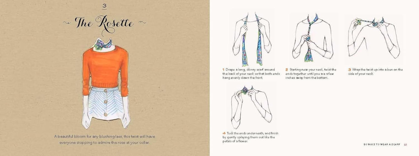 50 Ways to Wear a Scarf Book