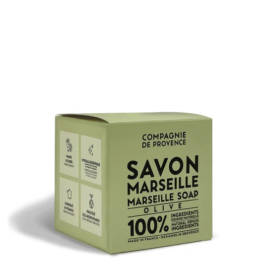 Cube of Marseille Soap Olive Oil
