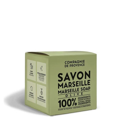 Cube of Marseille Soap Olive Oil