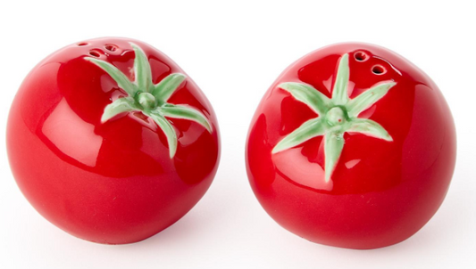 Tomato Salt and Pepper Shakers