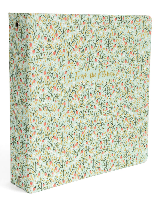 Strawberry Meadow Recipe Binder
