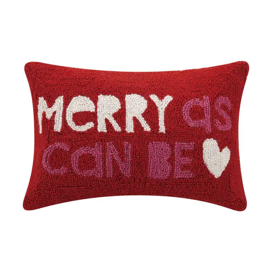 Merry As Can Be Hook Pillow