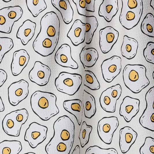 Geometry Sunny Side Eggs Tea Towel