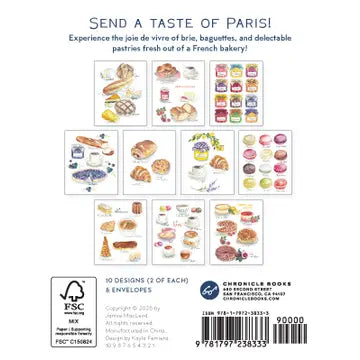 Brie & Baguette Notecards