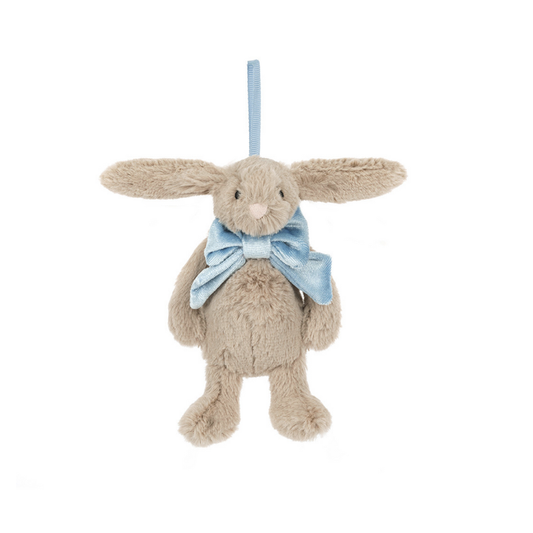 Bashful Beige Bunny Decoration