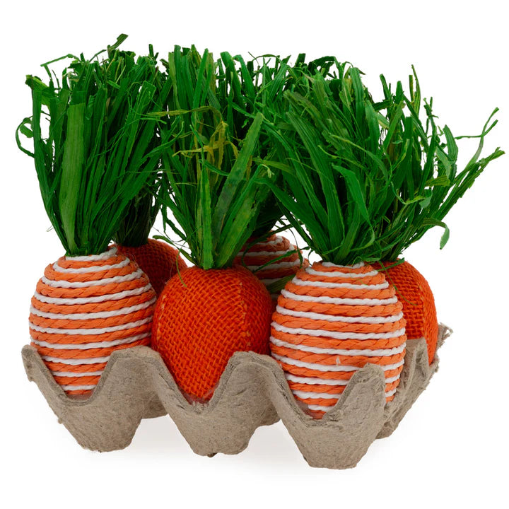 Burlap Bunny's Carton of Carrots