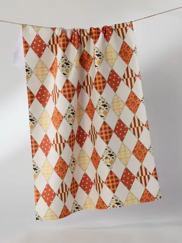 Geometry Hayride Tea Towel