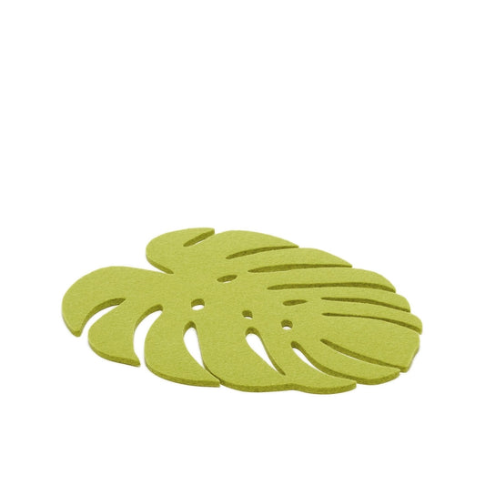 Monstera Leaf Merino Wool Trivet