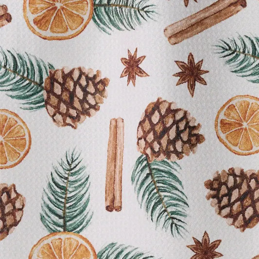 Geometry Simmer Pot Tea Towel