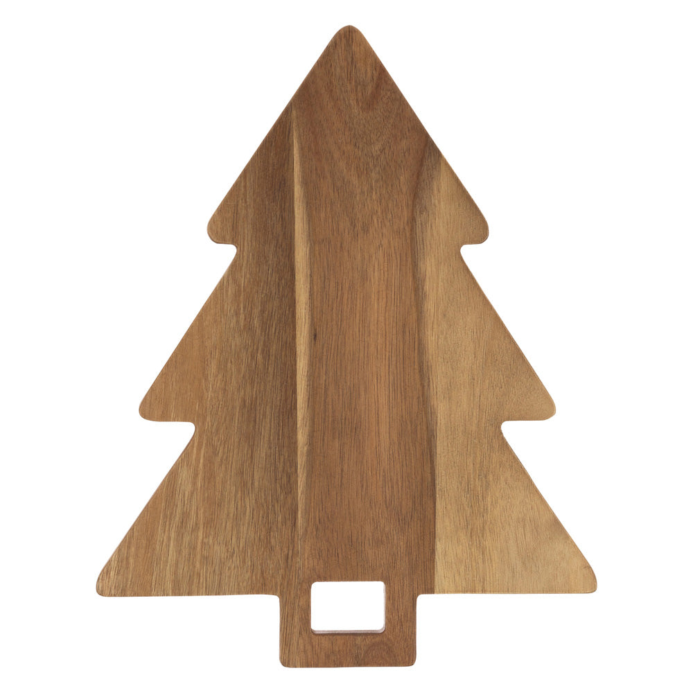 Large Christmas Tree Serving Board