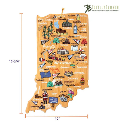 Fish Kiss™ Indiana Cutting Board