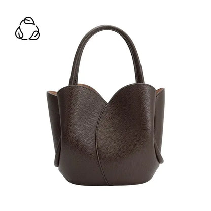 Tulip Recycled Vegan Leather Bucket Bag