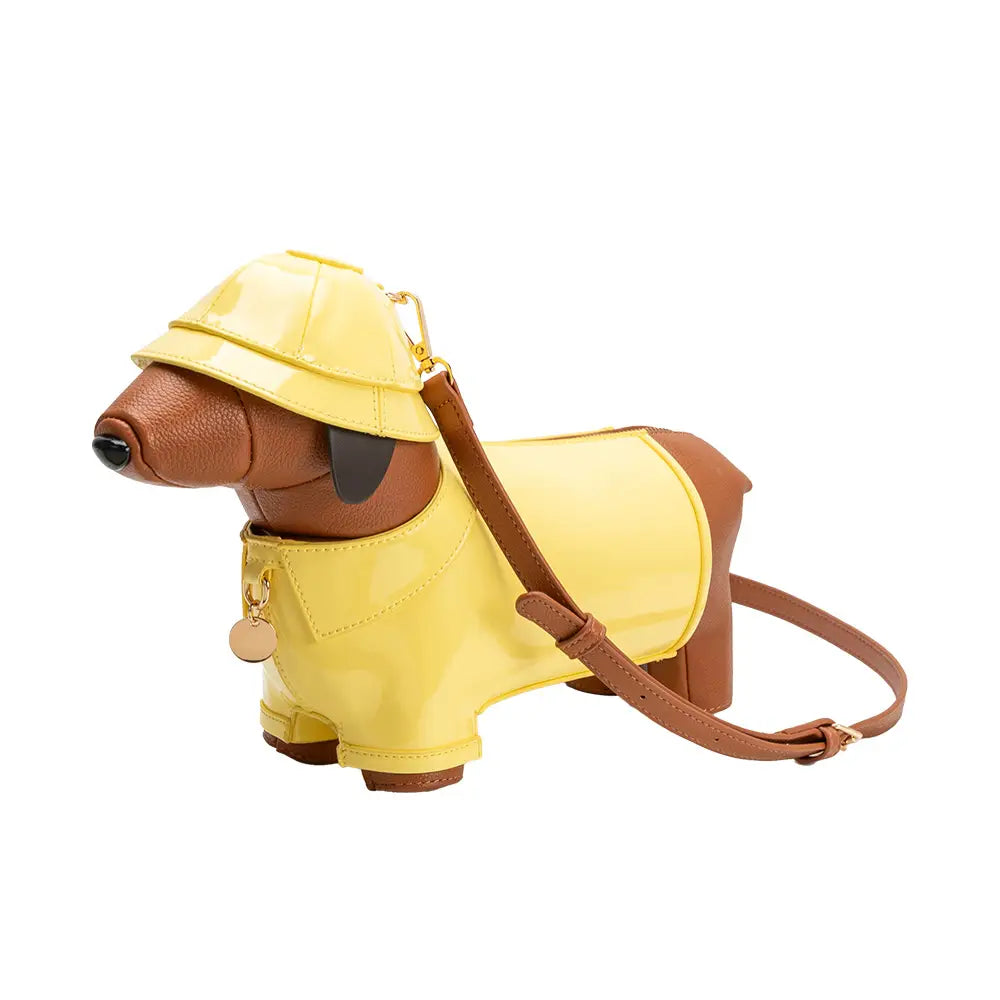 Rain Dog Vegan Leather Crossbody Bag