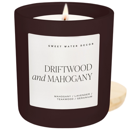 Driftwood & Mahogany Candle