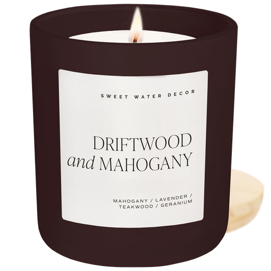 Driftwood & Mahogany Candle