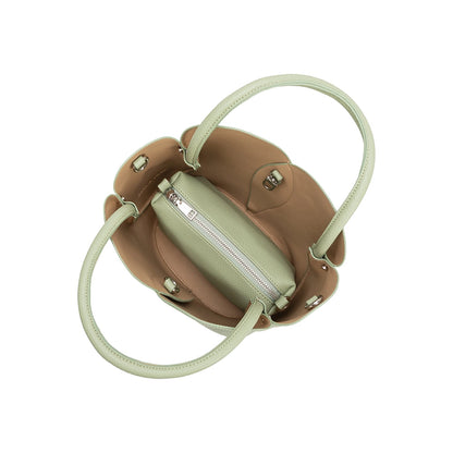 Tulip Recycled Vegan Leather Bucket Bag