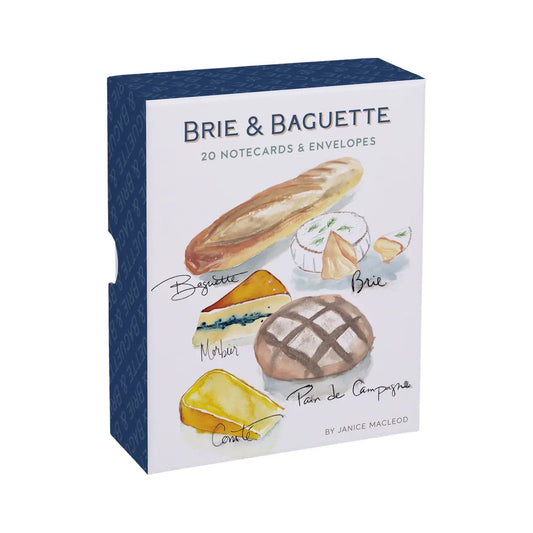Brie & Baguette Notecards