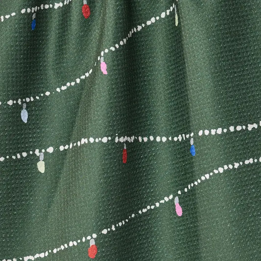 Geometry Garland Glow Tea Towel