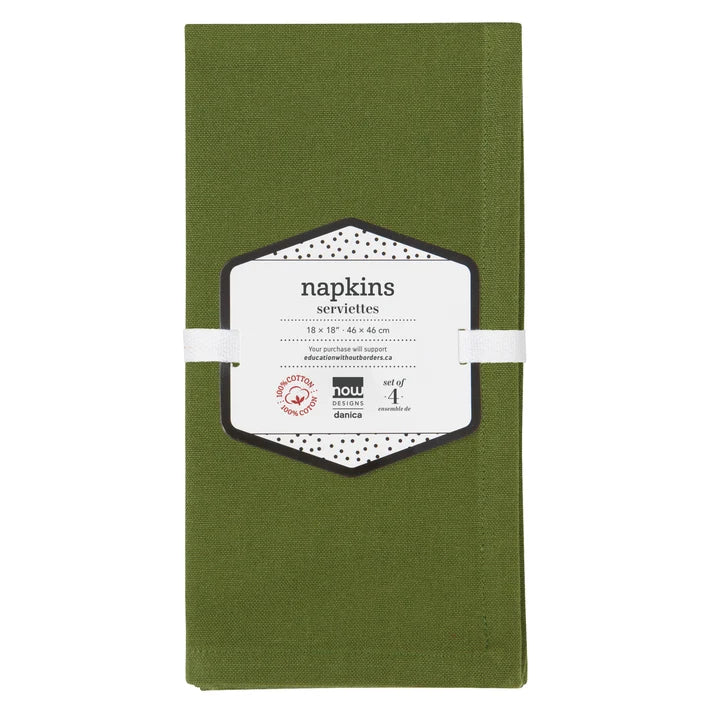 Spectrum Cotton Napkins Set of 4