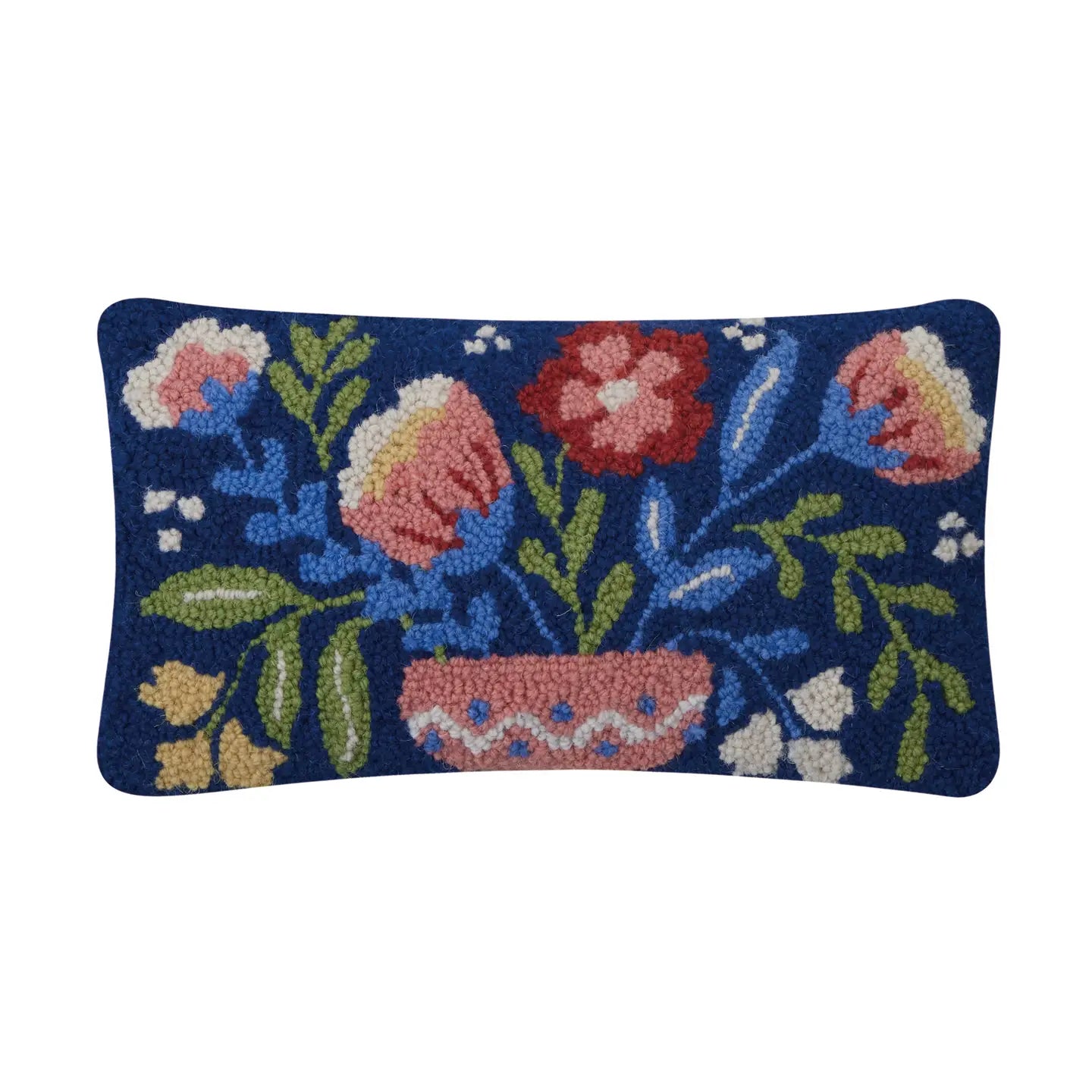 Floral Vase Hook Pillow