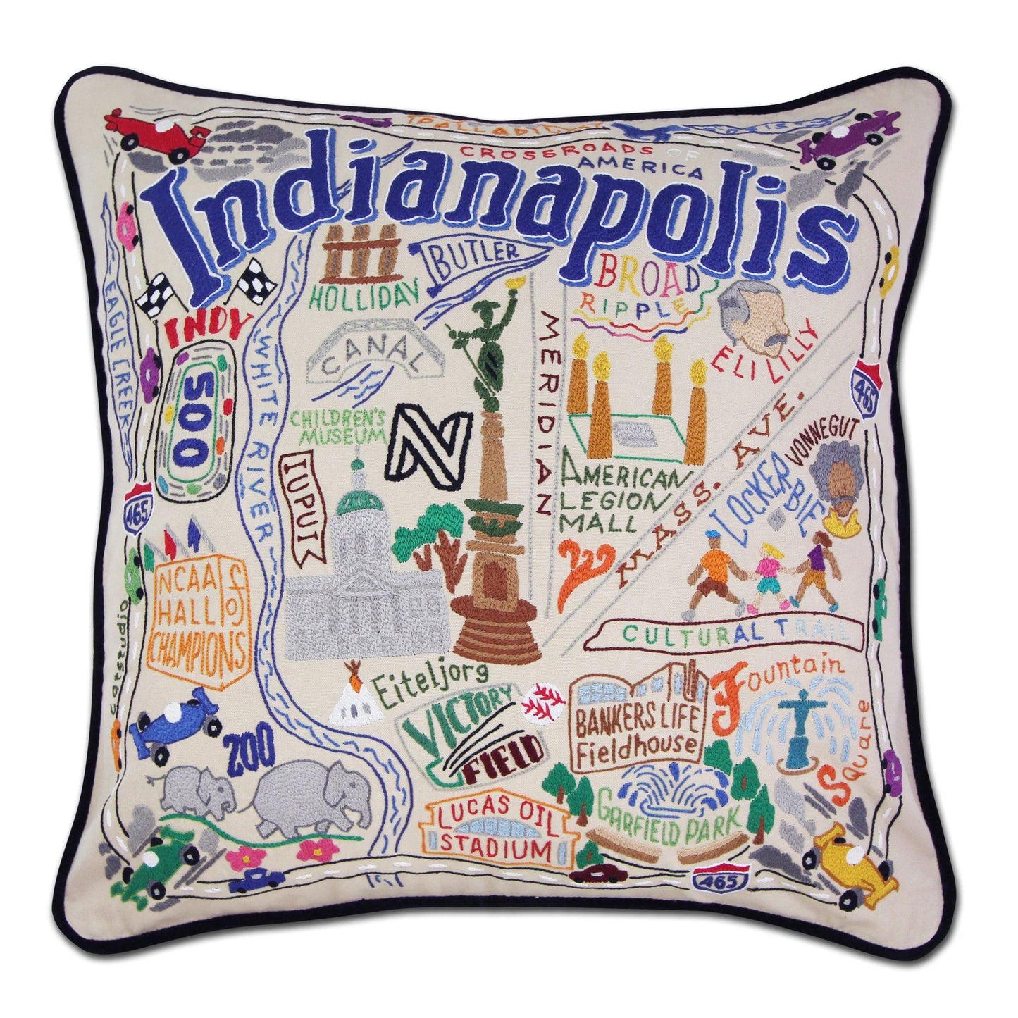 Indianapolis Hook Pillow