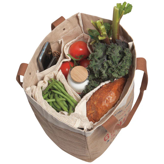 Farmers Market Shopping Tote