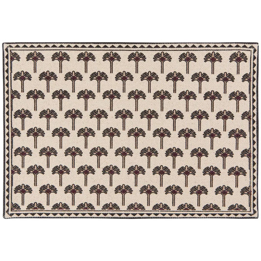 Set of 4 Autumn-Inspired Patterned Placemats