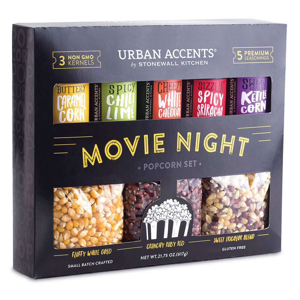 Movie Night Popcorn Gift Set