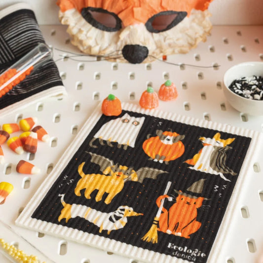 Swedish Sponge - Whimsical Halloween Pets