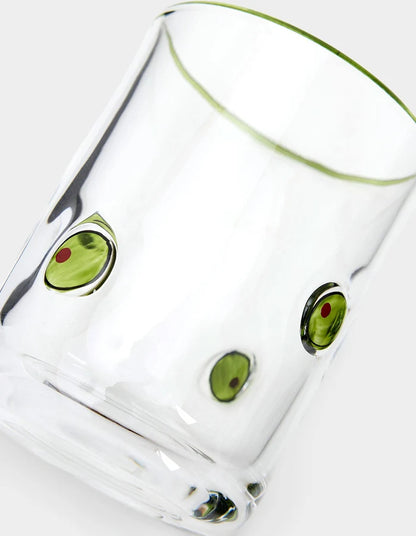 Martini Olive Double Old Fashion Glass