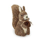 Autumn Sisal Squirrel with Pinecone