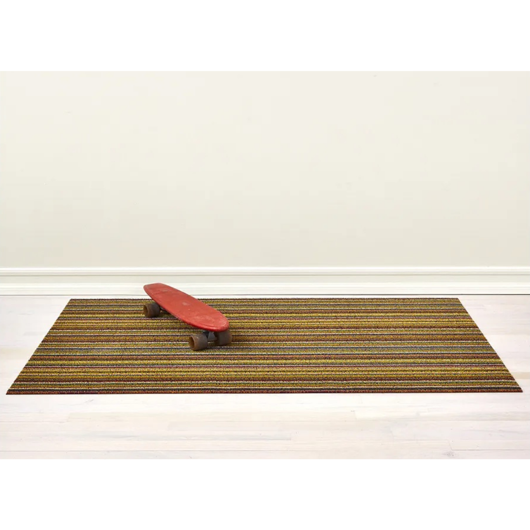 Skinny Stripe Doormat, Bright Multi